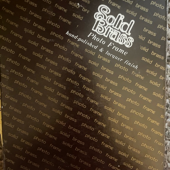 Photo Frame, Solid Brass, ornate design, Art Deco, Contemporary, BOHO, Vintage - Picture 6 of 10